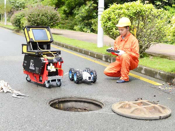 八宿管道机器人检测
