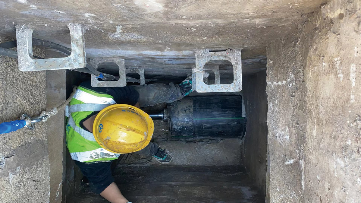 八宿HDPE短管内衬法